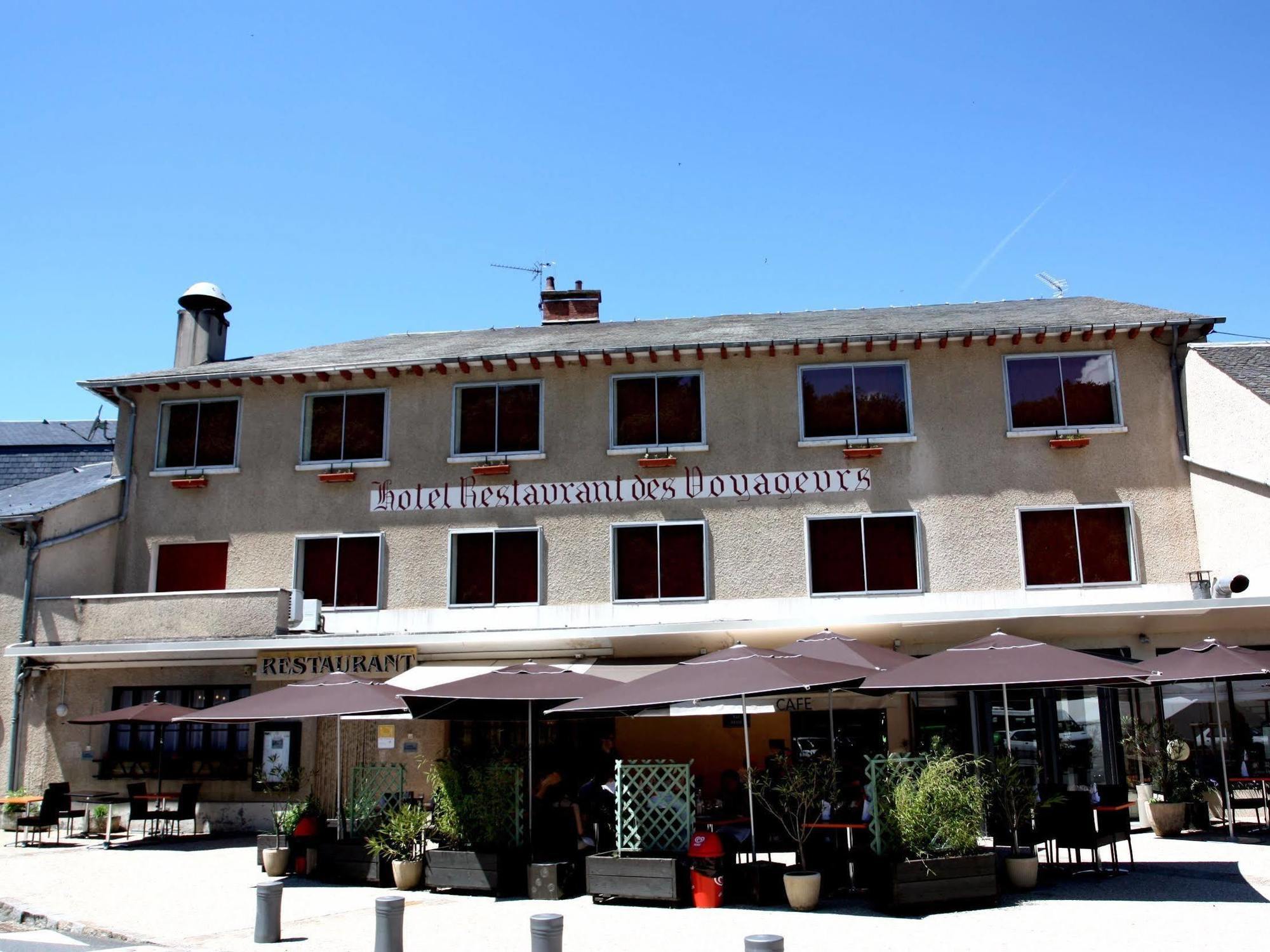 Logis Hotel Restaurant Des Voyageurs Pont-de-Salars Kültér fotó